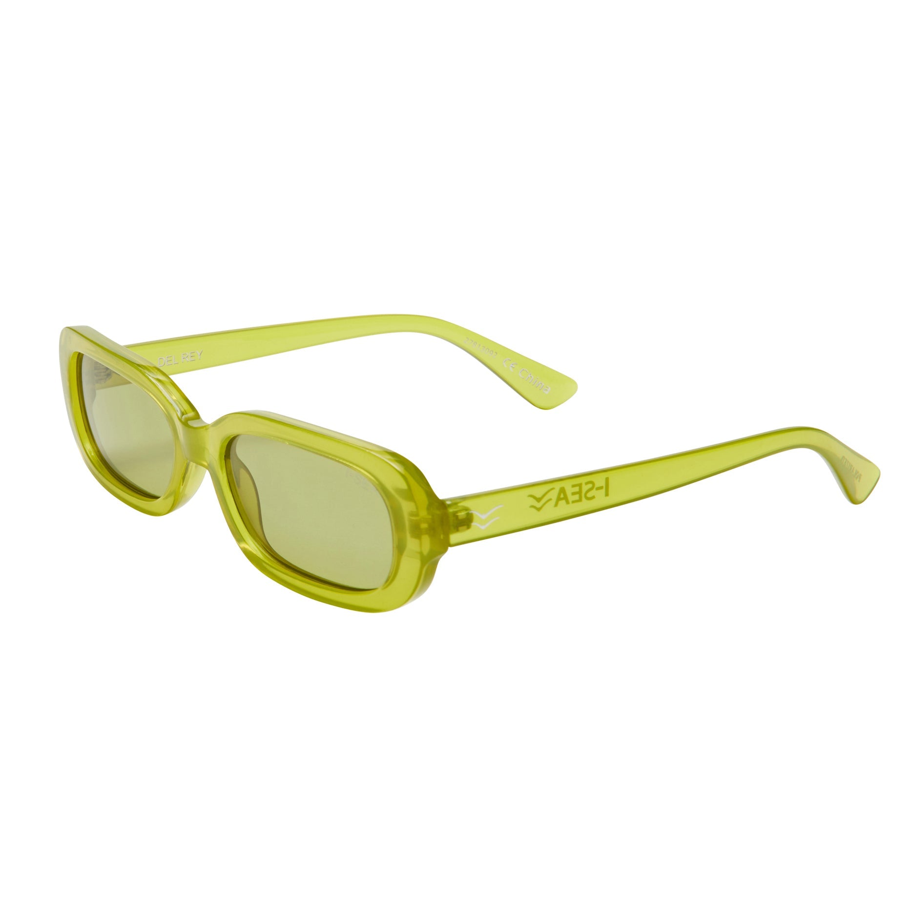 Yellow sunglasses with a brand logo on a white background.
AVOCADO / AVOCADO POLARIZED LENS