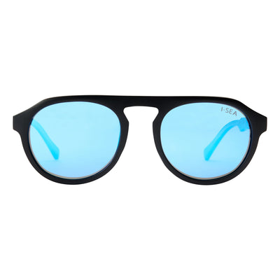BLACK / BLUE MIRROR POLARIZED LENS